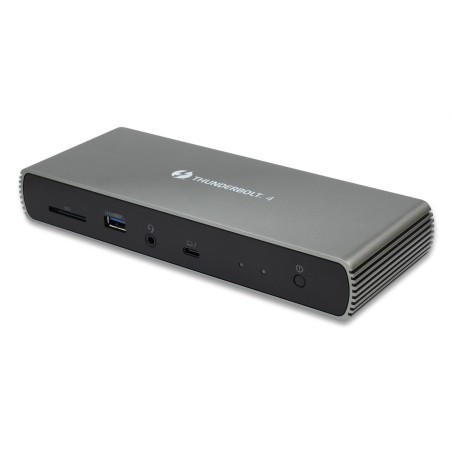 "eSTUFF Thunderbolt 4 Hybrid Docking Station GLB232005 - Ultimate Performance and Connectivity"